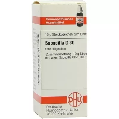 SABADILLA D 30 globül, 10 g