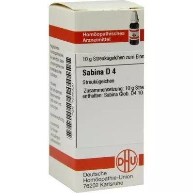 SABINA D 4 globül, 10 g