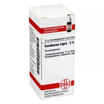 DHU Sambucus nigra C 6 kürecikler, 10 g DHU Sambucus nigra C 6 kürecikler, 10 g