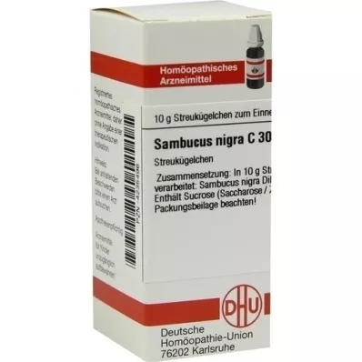 SAMBUCUS NIGRA C 30 globül, 10 g