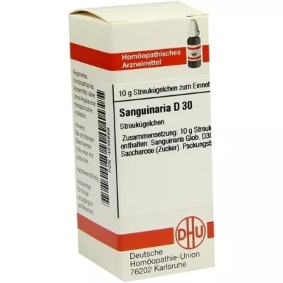 SANGUINARIA D 30 globül, 10 g