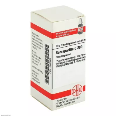 DHU Sarsaparilla C 200 kürecik, 10 g DHU Sarsaparilla C 200 kürecik, 10 g