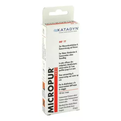 MICROPUR forte MF 1T tablet, 100 adet MICROPUR forte MF 1T tablet, 100 adet