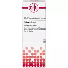 SILICEA D 200 seyreltme, 20 ml