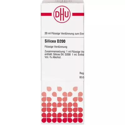 SILICEA D 200 seyreltme, 20 ml