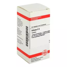 SILICEA C 6 Tablet, 80 Kapsül