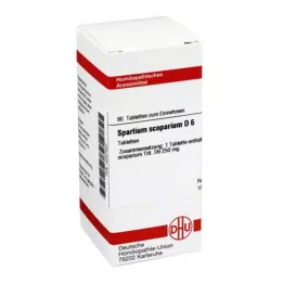 SPARTIUM SCOPARIUM D 6 Tablet, 80 Kapsül