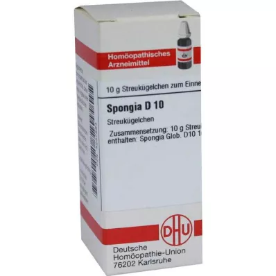 SPONGIA D 10 globül, 10 g