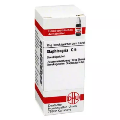 STAPHISAGRIA C 6 globül, 10 g STAPHISAGRIA C 6 globül, 10 g