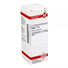SULFUR C 12 seyreltme, 20 ml