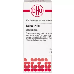 SULFUR C 100 globül, 10 g