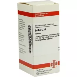 SULFUR C 30 Tablet, 80 Kapsül