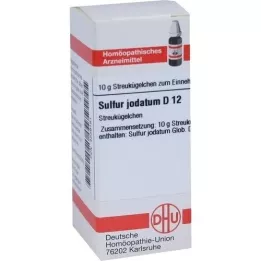 SULFUR JODATUM D 12 globül, 10 g