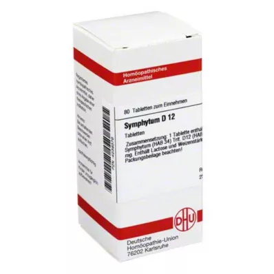 DHU Symphytum D 12 tablet, 80 adet DHU Symphytum D 12 tablet, 80 adet