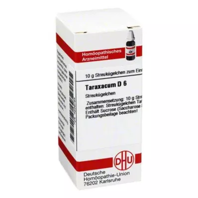TARAXACUM D 6 globül, 10 g