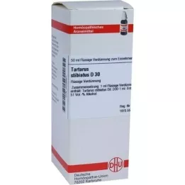 TARTARUS STIBIATUS D 30 seyreltme, 50 ml