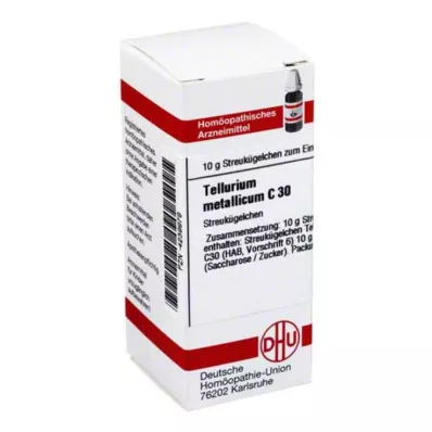 TELLURIUM metallicum C 30 kürecik, 10 g
