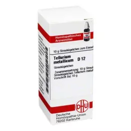 TELLURIUM metallicum D 12 kürecik, 10 g