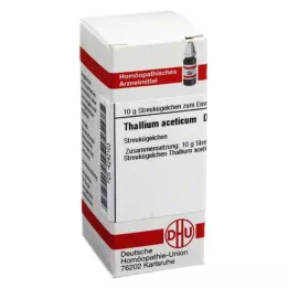 THALLIUM ACETICUM D 12 globül, 10 g