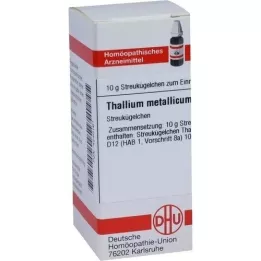 THALLIUM METALLICUM D 12 globül, 10 g