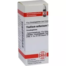 THALLIUM SULFURICUM D 6 globül, 10 g