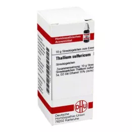 THALLIUM SULFURICUM D 12 globül, 10 g