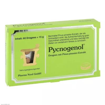 PYCNOGENOL KIEFERNRINDENEXTRAKT Pharma Nord Drag, 60 adet
