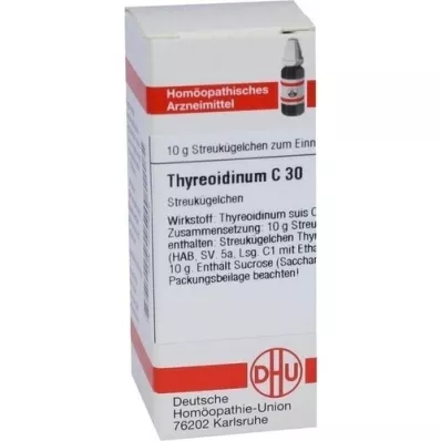 THYREOIDINUM C 30 globül, 10 g