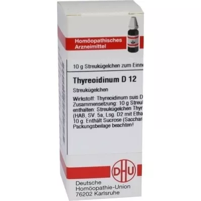 THYREOIDINUM D 12 globül, 10 g