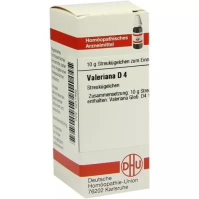 VALERIANA D 4 globül, 10 g