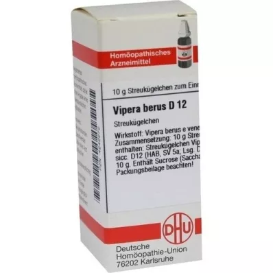 VIPERA BERUS D 12 globül, 10 g