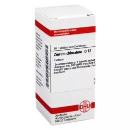 ZINCUM CHLORATUM D 12 Tablet, 80 Kapsül
