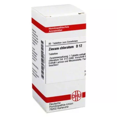 ZINCUM CHLORATUM D 12 Tablet, 80 Kapsül ZINCUM CHLORATUM D 12 Tablet, 80 Kapsül