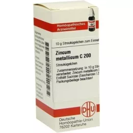 ZINCUM METALLICUM C 200 globül, 10 g