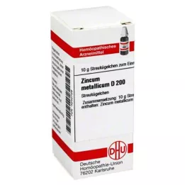 ZINCUM METALLICUM D 200 globül, 10 g
