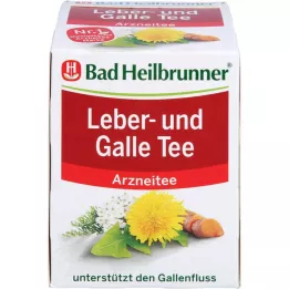BAD HEILBRUNNER Karaciğer ve safra kesesi çayı filtre poşetleri, 8X1,75 g