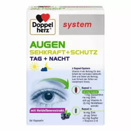 DOPPELHERZ Eyes Sehkraft+Schutz sistem Kapsülleri, 60 Kapsül