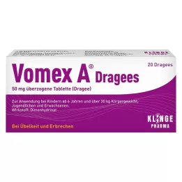 VOMEX A Draje 50 mg kaplı tablet, 20 adet