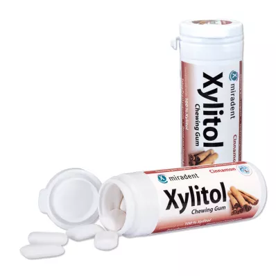 MIRADENT Xylitol Sakız Tarçın, 30 adet MIRADENT Xylitol Sakız Tarçın, 30 adet