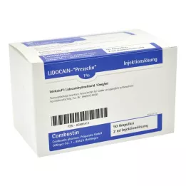 Lidokain Presselin %1 enjeksiyonluk çözelti, 100X2 ml