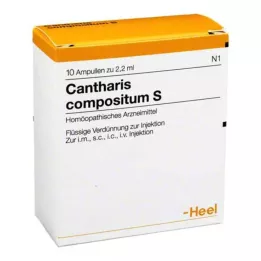 CANTHARIS COMPOSITUM S Ampuller, 10 adet