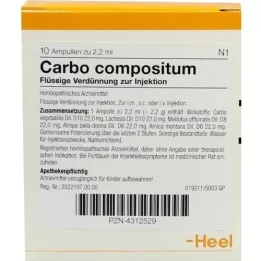 CARBO COMPOSITUM Ampuller, 10 adet