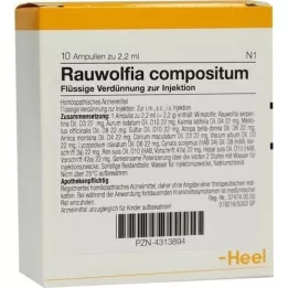 RAUWOLFIA COMPOSITUM Ampuller, 10 adet