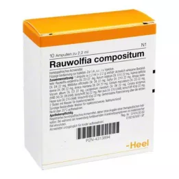 RAUWOLFIA COMPOSITUM Ampuller, 10 adet