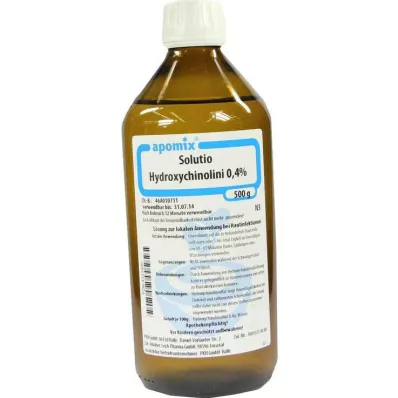 SOLUTIO HİDROKSİKİN. %0,4, 500 ml