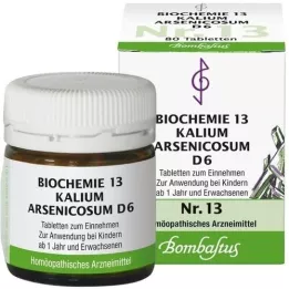 BIOCHEMIE 13 Kalium arsenicosum D 6 Tablet, 80 adet