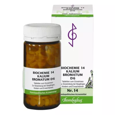 Biyokimya 14 Potasyum bromatum D 6 tablet, 200 adet