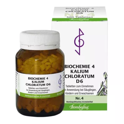Biyokimya 4 Potasyum kloratum D 6 tablet, 500 adet Biyokimya 4 Potasyum kloratum D 6 tablet, 500 adet