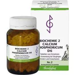 BIOCHEMIE 2 Kalsiyum fosforikum D 6 tablet, 500 adet