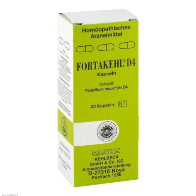 FORTAKEHL D 4 kapsül, 20 adet